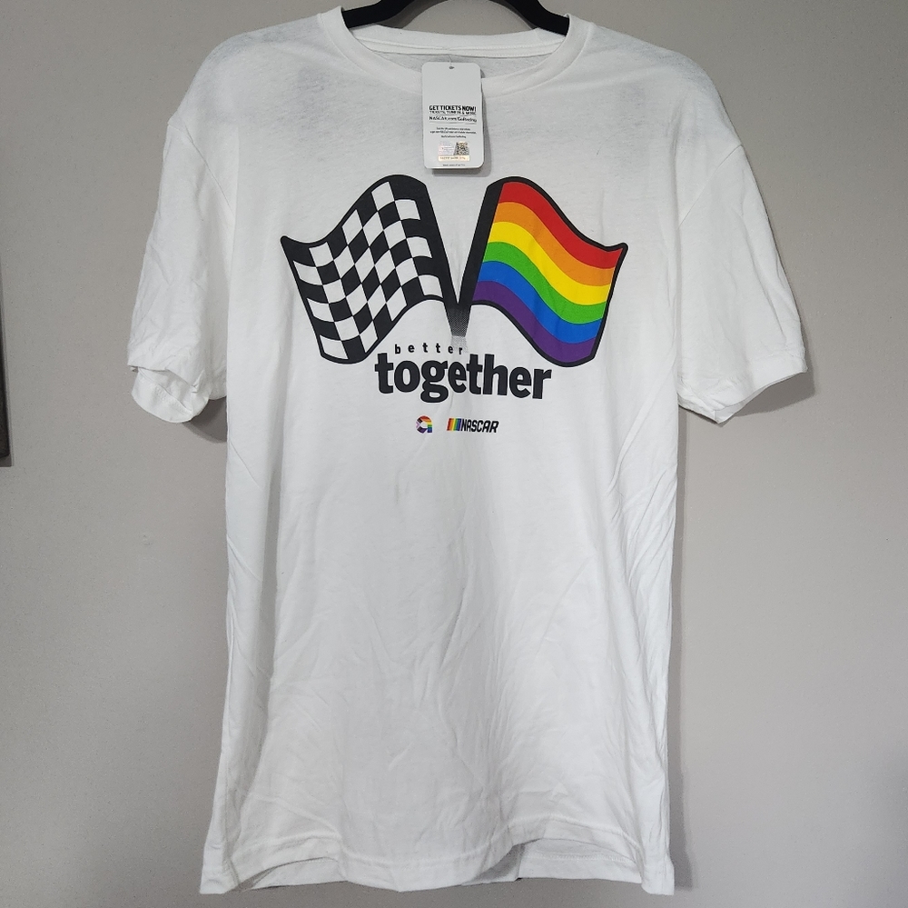 NWT Limited Edition Nascar Pride Shirt